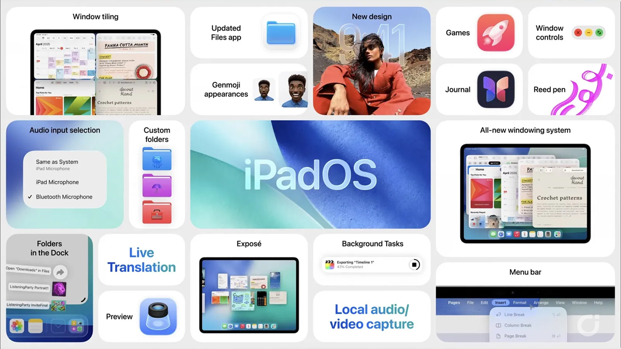 iPadOS 26 è ora disponibile per tutti: nuovo design, finestre avanzate e Apple Intelligence integrata