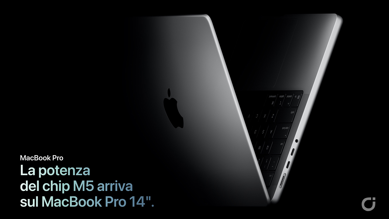 Apple presenta il nuovo MacBook Pro da 14″ con chip M5, il prossimo grande passo nell’AI per il Mac